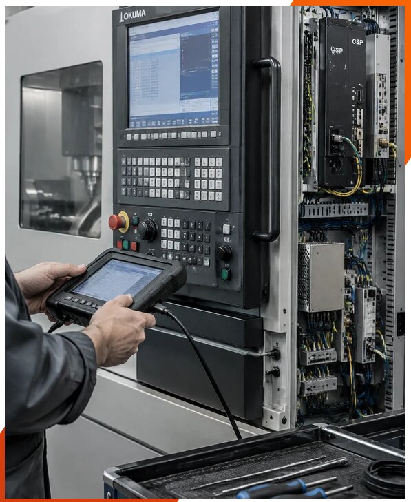 Ремонт систем Okuma OSP в Красногорске от 8129 р. | ЮнионикРу